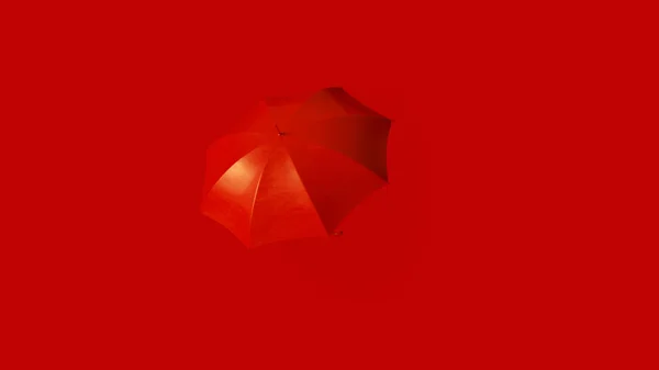 Ilustrace Červený Deštník — Stock fotografie