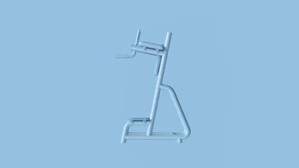 Mavi Bacak Kaldırma Makinesi Illüstrasyon — Stok fotoğraf