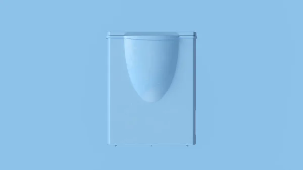 Блідо Синій Офісний Шредер Папір Ілюстрація Візуалізації — стокове фото