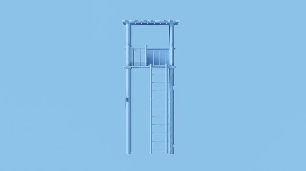 Blue Watch Tower Εικόνα — Φωτογραφία Αρχείου