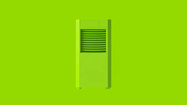 Lime Green Office Légkondícionáló Illusztráció Render — Stock Fotó