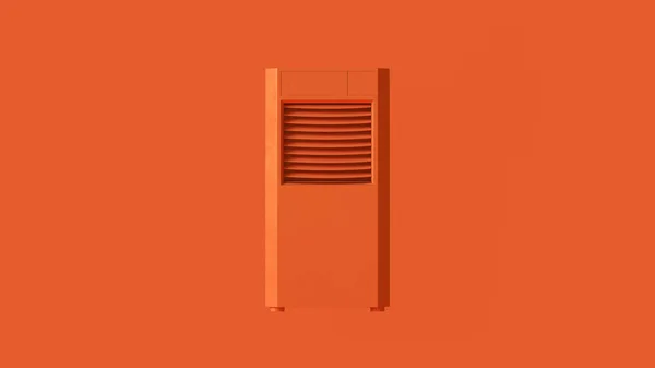 Πορτοκαλί Γραφείο Κλιματιστικό Απεικόνιση Απόδοση — Φωτογραφία Αρχείου