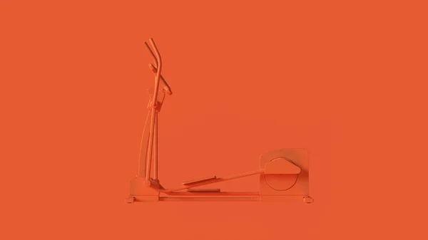 Orange Cross Trainer Illustration Rendering — Stockfoto