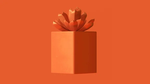 Oranje Succulente Illustratie Rendering — Stockfoto