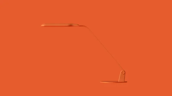 Orange Schreibtischlampe Illustration Rendering — Stockfoto