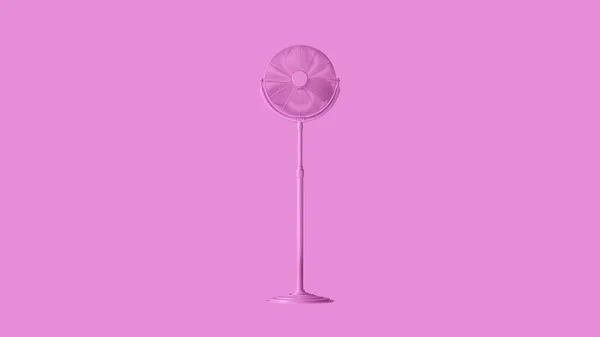 Pink Office Охолоджуючий Вентилятор Ілюстрація Візуалізація — стокове фото