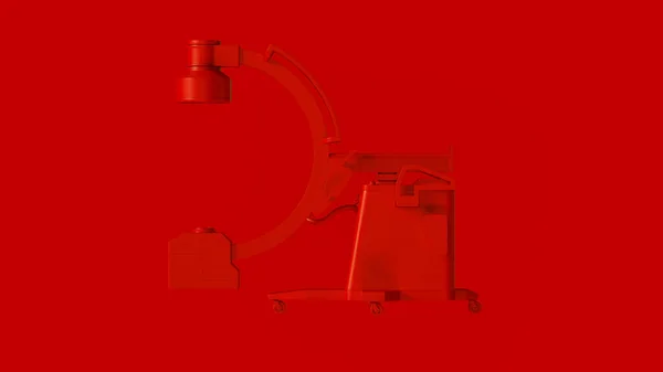Red Hospital Arm Röntgen Scanner Illustration Rendering — Stockfoto