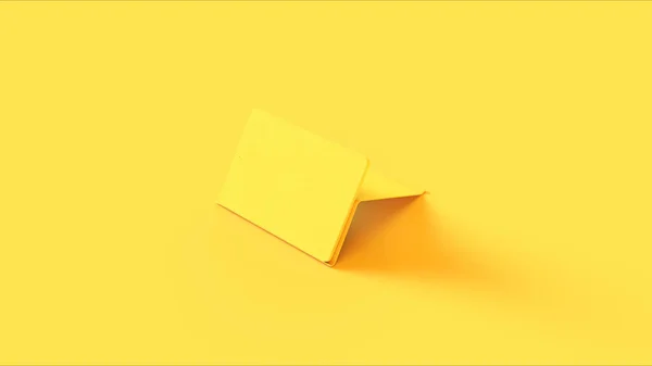 Yellow Tablet Stand Illustration — 스톡 사진