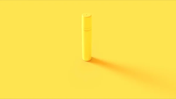 Żółta Pianka Golenia Może Ilustracja Renderowania — Zdjęcie stockowe