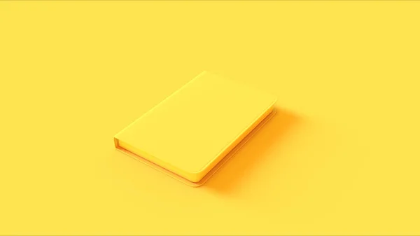 Carnet Jaune Illustration Rendu — Photo