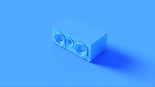Blue Modern Speaker Ilustração — Fotografia de Stock
