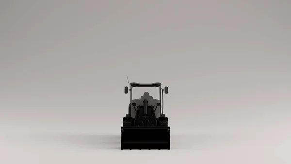 Трехмерная Иллюстрация Экскаватора Черного Промышленного Ковша Рендеринг — стоковое фото