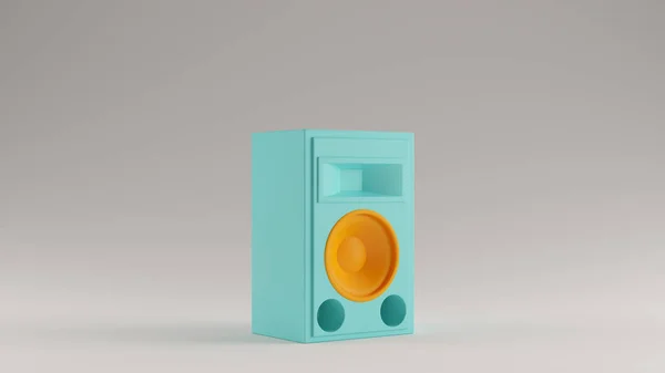 Gulf Blue Turquoise and Orange Traditional Speaker Loudspeaker 3d