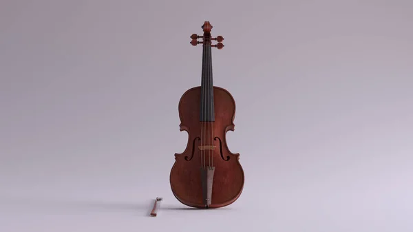 Vintage Violín Ilustración Render —  Fotos de Stock