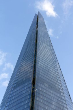 The Shard building in London on a summer afternoon. clipart