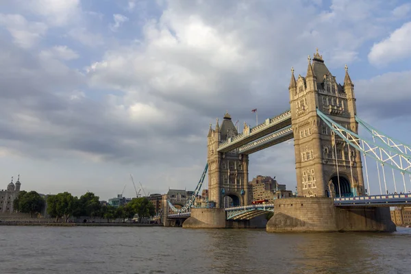 Ponte Torre Londres Uma Tarde Verão — Fotografia de Stock