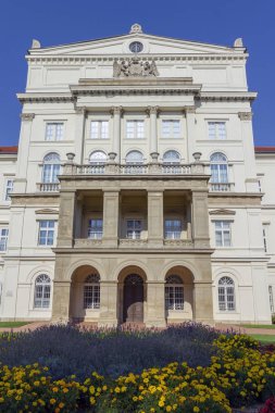 ZiRC Abbey Zirc, Macaristan bir yaz öğleden sonra.