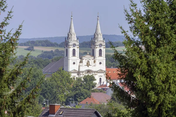 Zirc Abbey Zirc Ungern Sommareftermiddag — Stockfoto