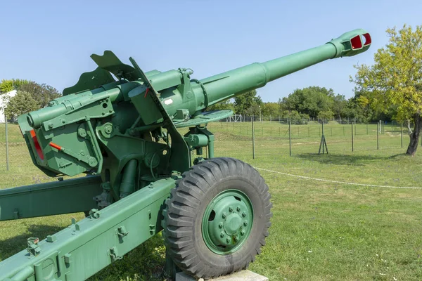 Cannone Della Guerra Fredda Zanka Ungheria — Foto Stock