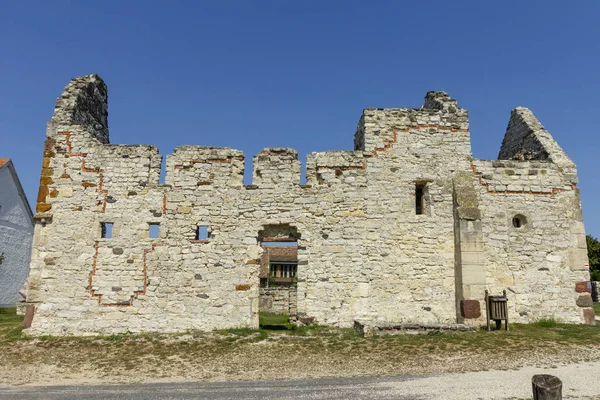 Ruin Medieval Church Dorgicse Hungary — Stock Photo, Image