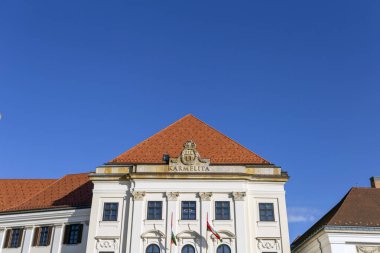 Budapeşte kale bölgesinde, Macaristan Karmelita Manastırı.