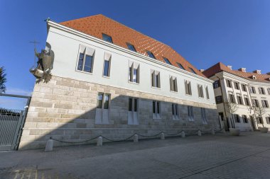 Budapeşte kale bölgesinde, Macaristan Karmelita Manastırı.