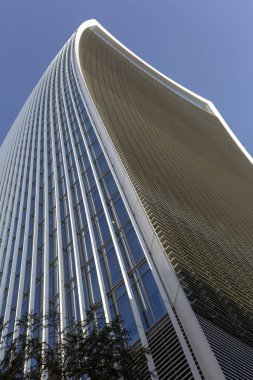 20 Fenchurch Street veya telsiz şehir merkezinde Londra güneşli kış günde bina.