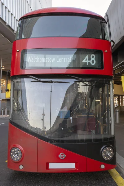 Londres Reino Unido 2018 Autocarro Routmaster Dois Andares Londres — Fotografia de Stock