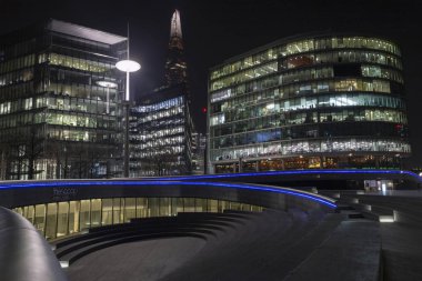 London, Büyük Britanya - 1 20 2018: ofis binaları 