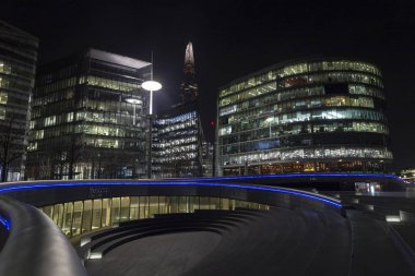 London, Büyük Britanya - 1 20 2018: ofis binaları 