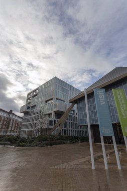 London, Büyük Britanya - 1 25 2018: Londra'daki Kensington Tasarım Müzesi.