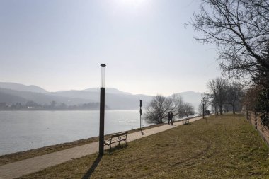 Nagymaros, Macaristan, Danube bend.