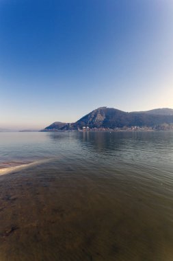 Danube bend ile Visegrad, Nagymaros, Macaristan.