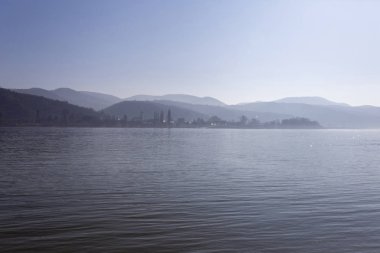 Nagymaros, Macaristan, Danube bend.