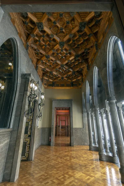 Palácio Guell em Barcelona — Fotografia de Stock