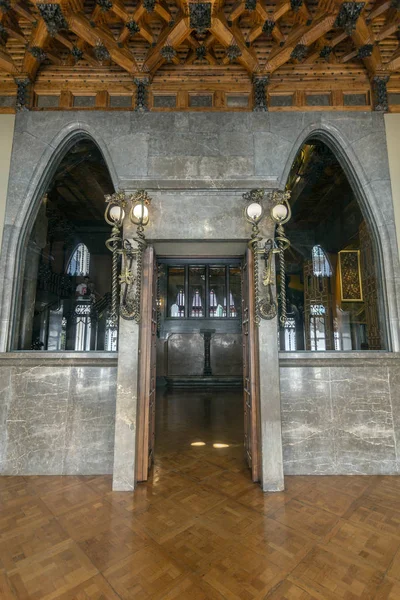 Palácio Guell em Barcelona — Fotografia de Stock