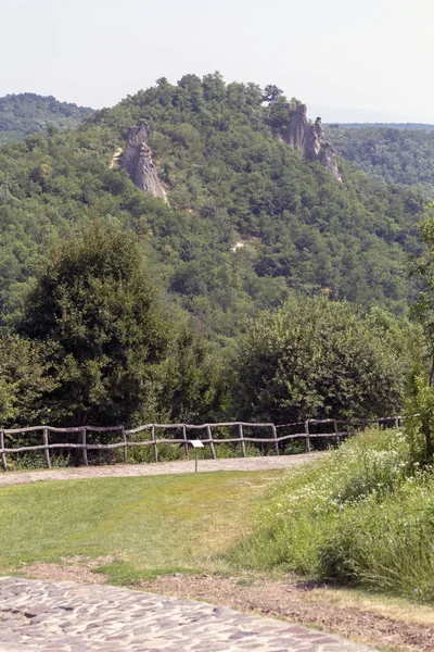 Skały mnicha i zakonnicy — Zdjęcie stockowe