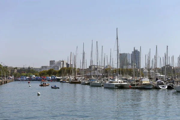 Porto de Barcelona — Fotografia de Stock