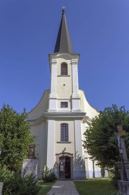St Stephen church in Domos, Hungary. clipart