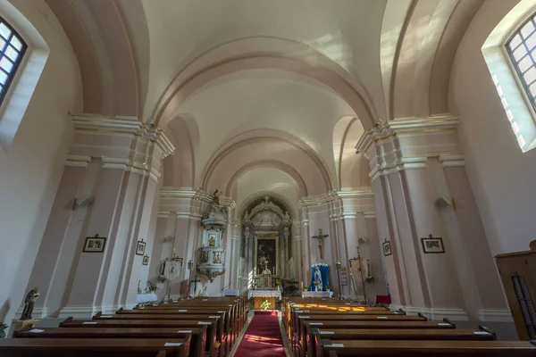 Interiören i St Stephen Church i Domos, Ungern. — Stockfoto