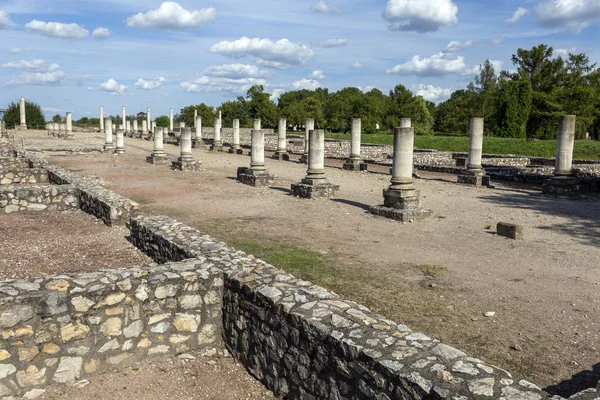Die Ruinen von gorsium-herculia, einem Dorf des römischen Reiches in — Stockfoto