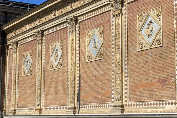 Pared del Art Hall en Budapest, Hungría — Foto de Stock