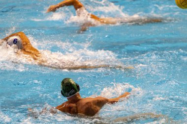 Budapes Osc Macaristan ve Sintez Kazan arasında Sutopu maçı