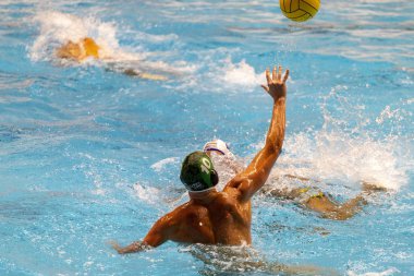 Budapes Osc Macaristan ve Sintez Kazan arasında Sutopu maçı