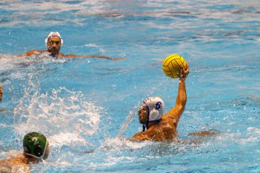 Budapes Osc Macaristan ve Sintez Kazan arasında Sutopu maçı