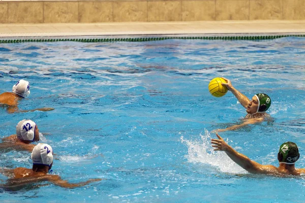 Match de water-polo entre OSC Hungary et Sintez Kazan à Budapes — Photo