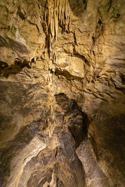 Pálvölgyi höhle in budapest — Stockfoto