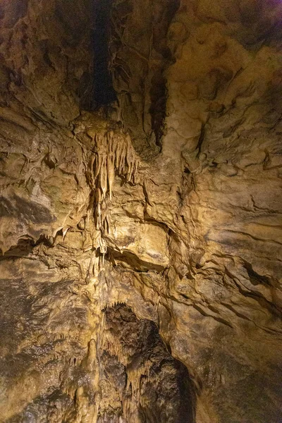 Jeskyně Pálvölgyi v Budapešti — Stock fotografie
