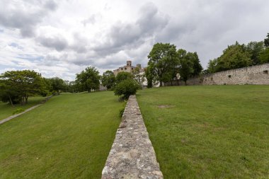 Macaristan 'daki Sarospatak Kalesi' nin Rönesans Kulesi.