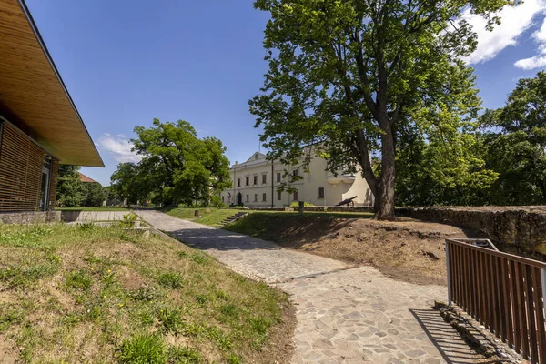 Cortile Del Castello Sarospatak Ungheria — Foto Stock